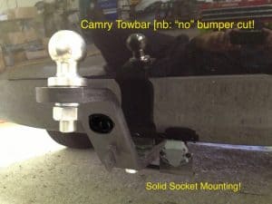  Camry Towbar   No Bumper Cut